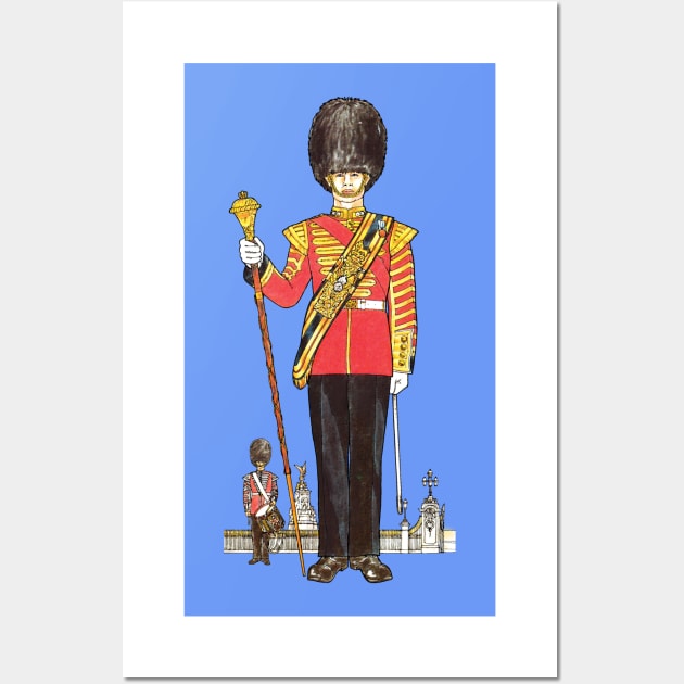 Grenadier Guard Wall Art by davidroland